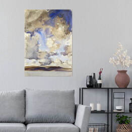 Plakat John Singer Sargent Chmury. Reprodukcja obrazu