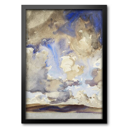 Obraz w ramie John Singer Sargent Chmury. Reprodukcja obrazu