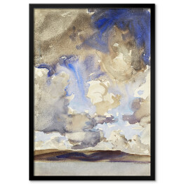 Plakat w ramie John Singer Sargent Chmury. Reprodukcja obrazu