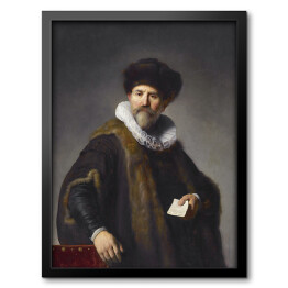 Obraz w ramie Rembrandt "Nicolae Ruts" - reprodukcja
