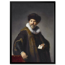 Plakat w ramie Rembrandt "Nicolae Ruts" - reprodukcja