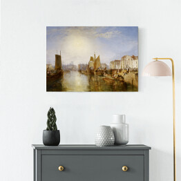 Obraz klasyczny William Turner "Port w Dieppe" - reprodukcja