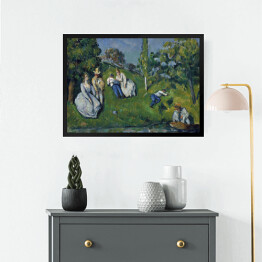 Obraz w ramie Paul Cézanne "Staw" - reprodukcja