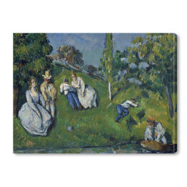 Paul Cézanne "Staw" - reprodukcja
