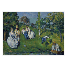 Plakat samoprzylepny Paul Cézanne "Staw" - reprodukcja