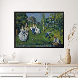 Obraz w ramie Paul Cézanne "Staw" - reprodukcja