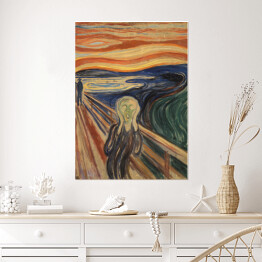 Plakat Edvard Munch "Krzyk" - reprodukcja