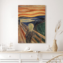 Obraz na płótnie Edvard Munch "Krzyk" - reprodukcja