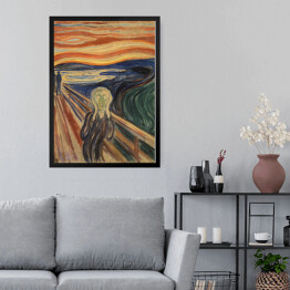 Obraz w ramie Edvard Munch "Krzyk" - reprodukcja