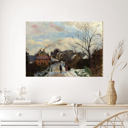Plakat samoprzylepny Camille Pissarro "Wzgórze nad Norwood" - reprodukcja