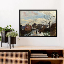 Obraz w ramie Camille Pissarro "Wzgórze nad Norwood" - reprodukcja