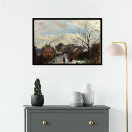 Plakat w ramie Camille Pissarro "Wzgórze nad Norwood" - reprodukcja