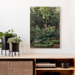Obraz klasyczny Camille Pissarro Różany ogród. Reprodukcja