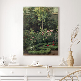 Obraz na płótnie Camille Pissarro Różany ogród. Reprodukcja
