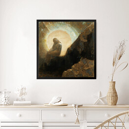 Obraz w ramie Odilon Redon "Melancholia" - reprodukcja