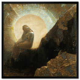 Plakat w ramie Odilon Redon "Melancholia" - reprodukcja