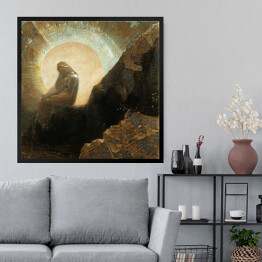 Obraz w ramie Odilon Redon "Melancholia" - reprodukcja