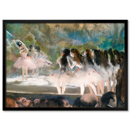 Obraz klasyczny Balet w paryskiej Operze. Edgar Degas. Reprodukcja obrazu