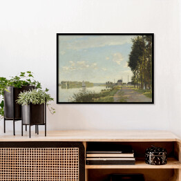 Plakat w ramie Claude Monet Argenteuil Reprodukcja obrazu