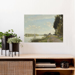 Plakat samoprzylepny Claude Monet Argenteuil Reprodukcja obrazu