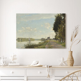 Obraz na płótnie Claude Monet Argenteuil Reprodukcja obrazu