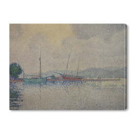 Obraz na płótnie Paul Signac Saint Tropez po burzy. Reprodukcja obrazu