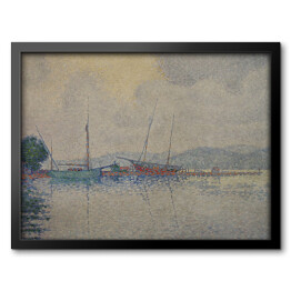 Obraz w ramie Paul Signac Saint Tropez po burzy. Reprodukcja obrazu
