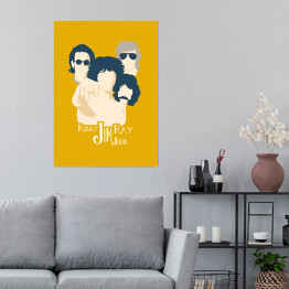 Plakat samoprzylepny Legendarne zespoły - The Doors