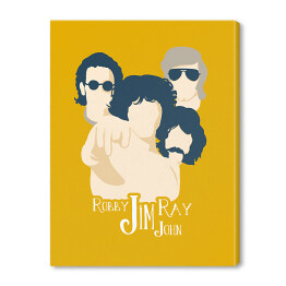 Obraz na płótnie Legendarne zespoły - The Doors