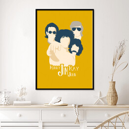 Plakat w ramie Legendarne zespoły - The Doors