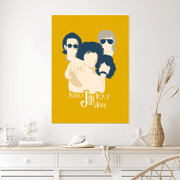 Plakat samoprzylepny Legendarne zespoły - The Doors