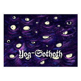 Plakat samoprzylepny Wielcy Przedwieczni, Wielcy Starzy Bogowie - Yog-Sothoth