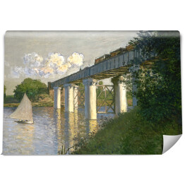 Fototapeta Claude Monet "Most kolejowy w Argente" - reprodukcja