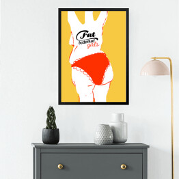 Obraz w ramie Queen - "Fat bottomed girls"