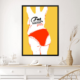 Obraz w ramie Queen - "Fat bottomed girls"
