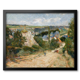 Obraz w ramie Paul Gauguin "Wjazd do wioski Osny" - reprodukcja