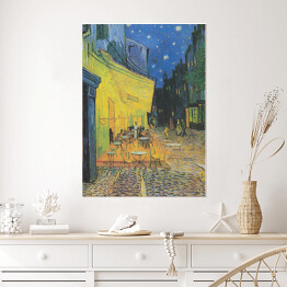 Plakat Vincent van Gogh " Taras kawiarni na Placu Forum w nocy" - reprodukcja