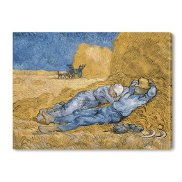 Obraz na płótnie Vincent van Gogh Południe – Odpoczynek od pracy. Reprodukcja