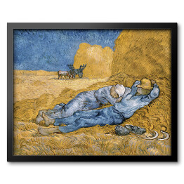 Obraz w ramie Vincent van Gogh Południe – Odpoczynek od pracy. Reprodukcja