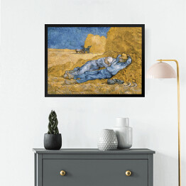 Obraz w ramie Vincent van Gogh Południe – Odpoczynek od pracy. Reprodukcja