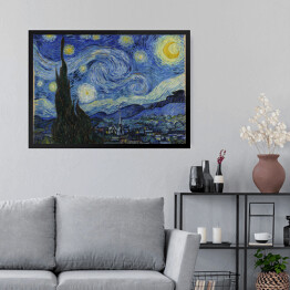 Obraz w ramie Vincent van Gogh "Gwiaździsta noc" - reprodukcja
