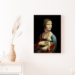 Leonardo da Vinci "Dama z łasiczką" - reprodukcja