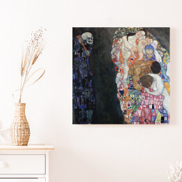 Obraz na płótnie Gustav Klimt Śmierć i życie. Reprodukcja obrazu
