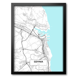 Mapa Gdyni 