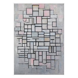 Plakat Piet Mondriaan "Composition no. IV"