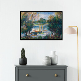 Plakat w ramie Auguste Renoir "Sekwana w Argenteuil" - reprodukcja