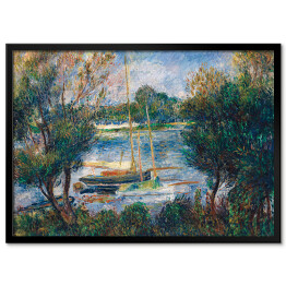 Plakat w ramie Auguste Renoir "Sekwana w Argenteuil" - reprodukcja