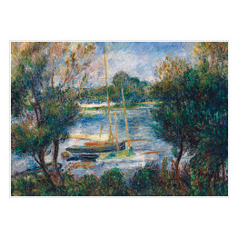 Plakat samoprzylepny Auguste Renoir "Sekwana w Argenteuil" - reprodukcja