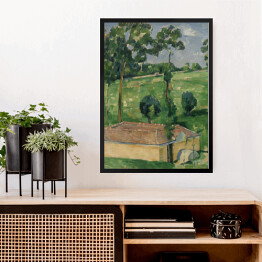 Obraz w ramie Paul Cézanne "Dom wiosną" - reprodukcja 