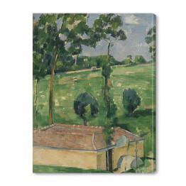 Paul Cézanne "Dom wiosną" - reprodukcja 